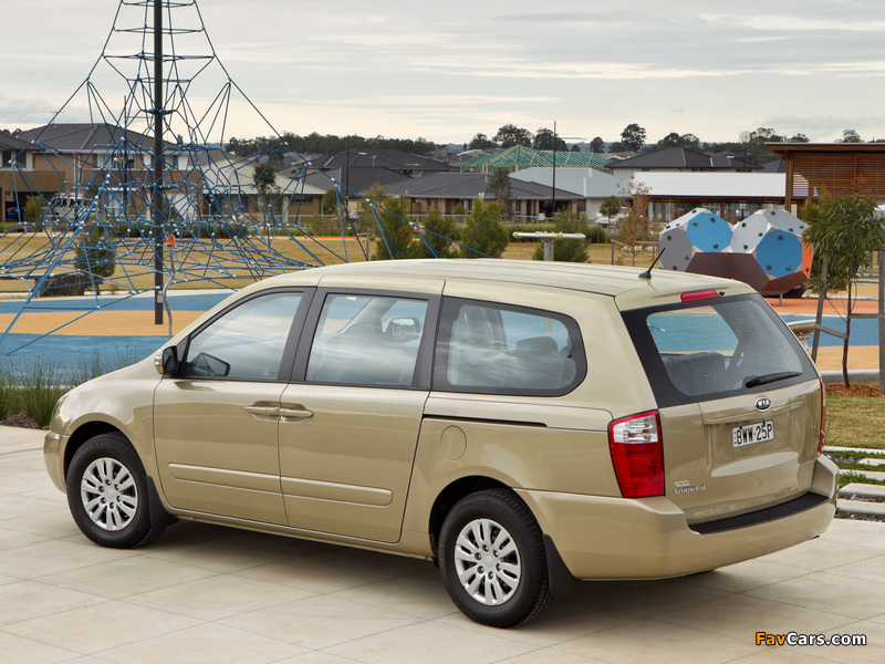 Images of Kia Grand Carnival AU-spec (VQ) 2010 (800 x 600)