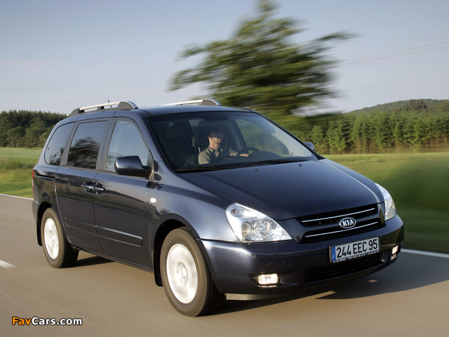 Kia Carnival (VQ) 2006–10 images (640 x 480)