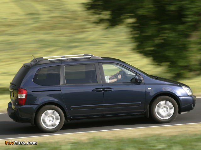 Kia Carnival (VQ) 2006–10 images (640 x 480)