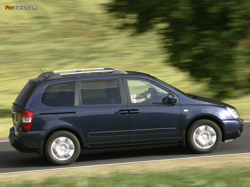 Kia Carnival (VQ) 2006–10 images (800 x 600)