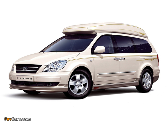 Kia Carnival Hi-Limousine (VQ) 2006–10 photos (640 x 480)