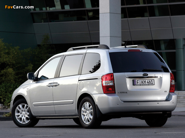 Kia Carnival (VQ) 2006–10 photos (640 x 480)