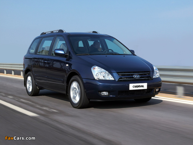 Kia Carnival (VQ) 2006–10 photos (640 x 480)