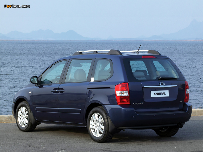 Kia Carnival (VQ) 2006–10 pictures (800 x 600)