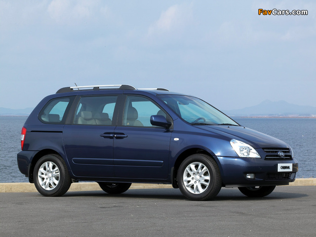 Kia Carnival (VQ) 2006–10 pictures (640 x 480)