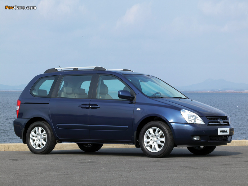 Kia Carnival (VQ) 2006–10 pictures (800 x 600)