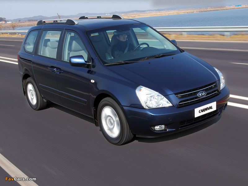 Kia Carnival (VQ) 2006–10 pictures (800 x 600)