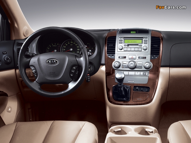 Kia Carnival (VQ) 2006–10 wallpapers (640 x 480)