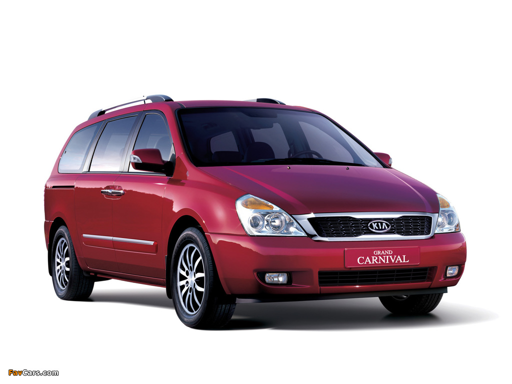 Kia Grand Carnival (VQ) 2010 wallpapers (1024 x 768)