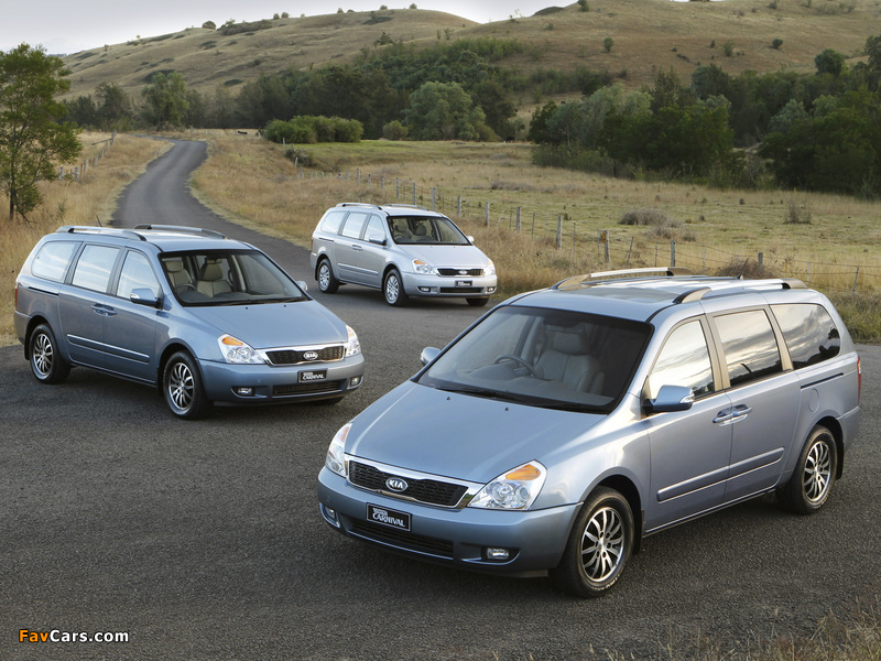 Kia Grand Carnival AU-spec (VQ) 2010 wallpapers (800 x 600)