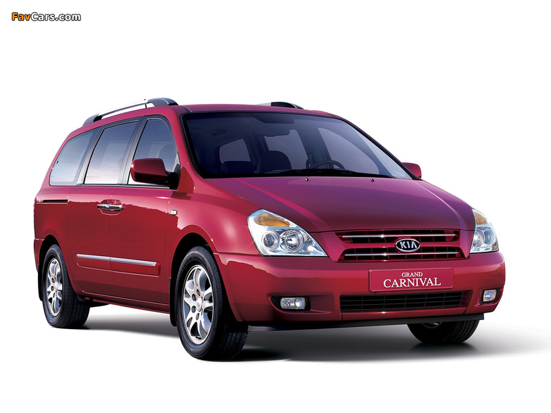 Photos of Kia Grand Carnival (VQ) 2006–10 (800 x 600)