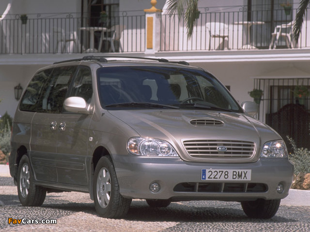 Pictures of Kia Carnival 2002–06 (640 x 480)