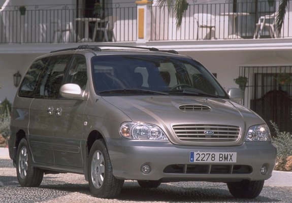Pictures of Kia Carnival 2002–06