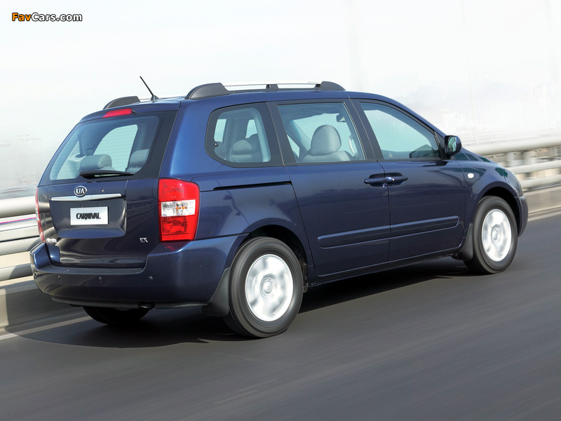 Pictures of Kia Carnival (VQ) 2006–10 (800 x 600)