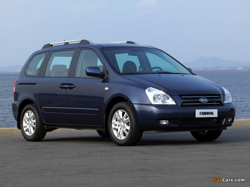 Kia Carnival (VQ) 2006–10 wallpapers (800 x 600)