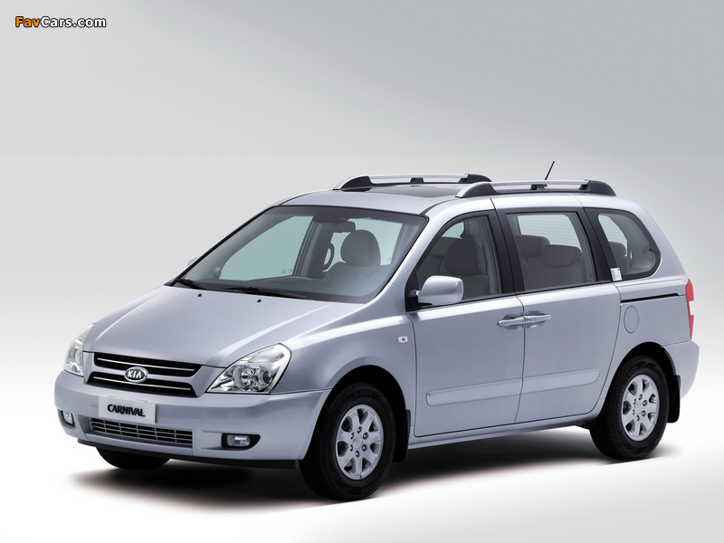 Kia Carnival (VQ) 2006–10 wallpapers (800 x 600)