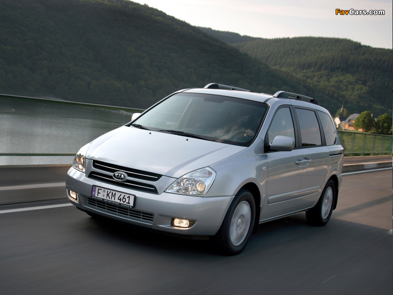 Kia Carnival (VQ) 2006–10 wallpapers (800 x 600)