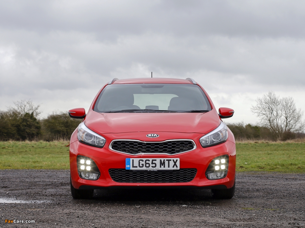 Kia ceed SW GT Line UK-spec (JD) 2015 images (1024 x 768)