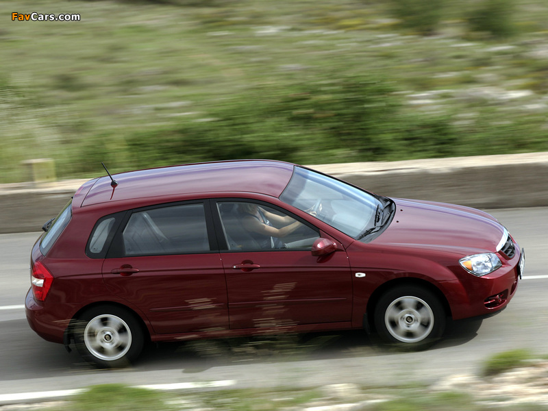 Images of Kia Cerato Hatchback (LD) 2004–07 (800 x 600)