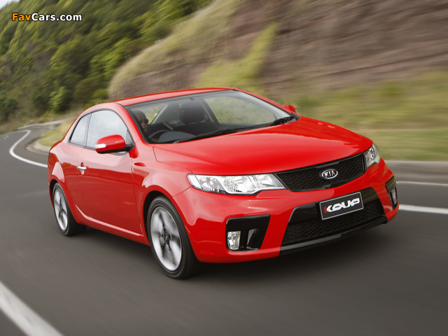 Images of Kia Cerato Koup AU-spec (TD) 2009–13 (640 x 480)