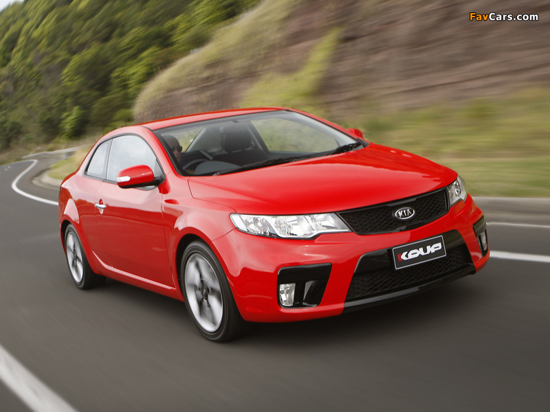 Images of Kia Cerato Koup AU-spec (TD) 2009–13 (800 x 600)