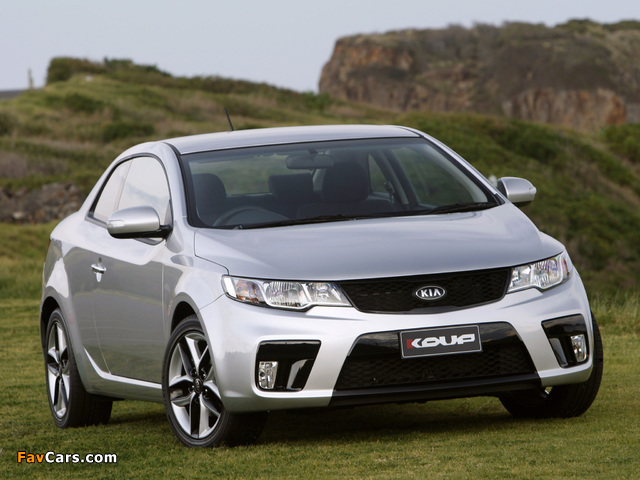 Images of Kia Cerato Koup AU-spec (TD) 2009–13 (640 x 480)