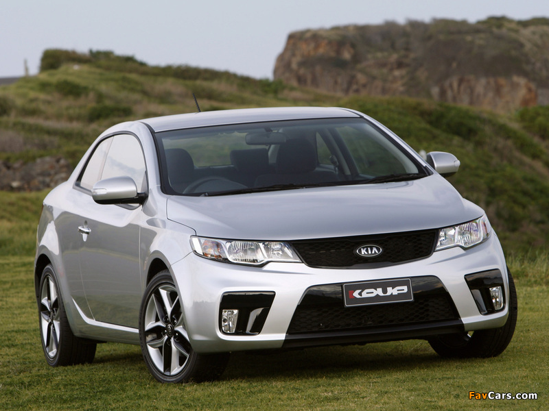 Images of Kia Cerato Koup AU-spec (TD) 2009–13 (800 x 600)