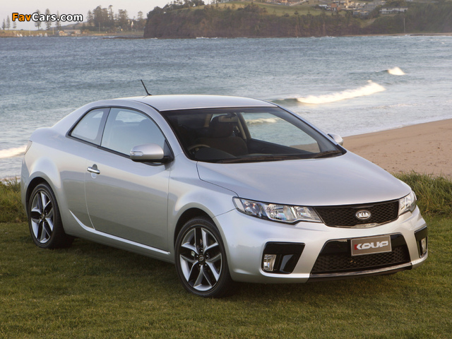 Images of Kia Cerato Koup AU-spec (TD) 2009–13 (640 x 480)