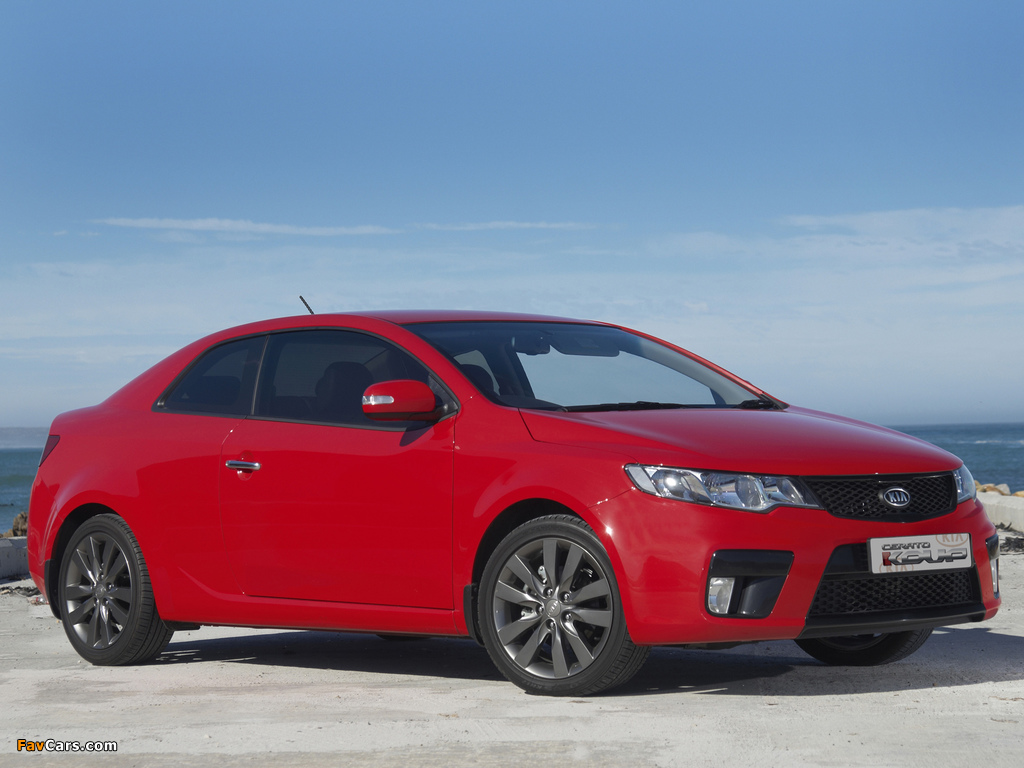 Images of Kia Cerato Koup ZA-spec (TD) 2009–13 (1024 x 768)