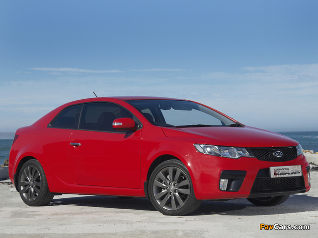 Images of Kia Cerato Koup ZA-spec (TD) 2009–13 (640 x 480)