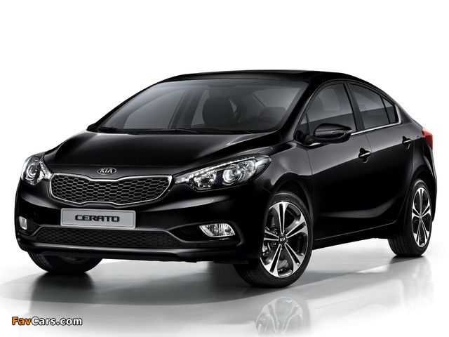 Images of Kia Cerato Sedan 2012 (640 x 480)