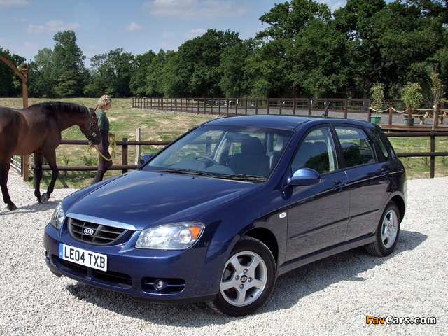 Kia Cerato Hatchback UK-spec (LD) 2004–07 pictures (640 x 480)