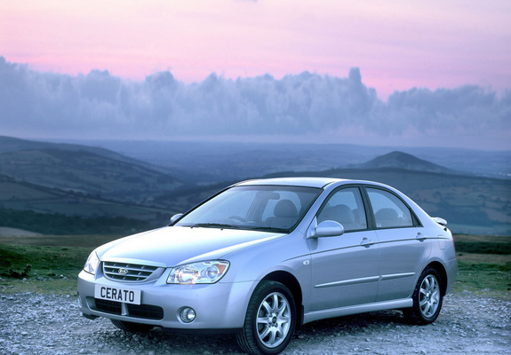 Kia Cerato Sedan UK-spec (LD) 2004–07 pictures