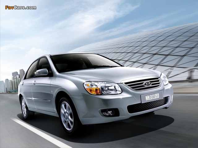 Kia Cerato Sedan (LD) 2007–09 pictures (640 x 480)