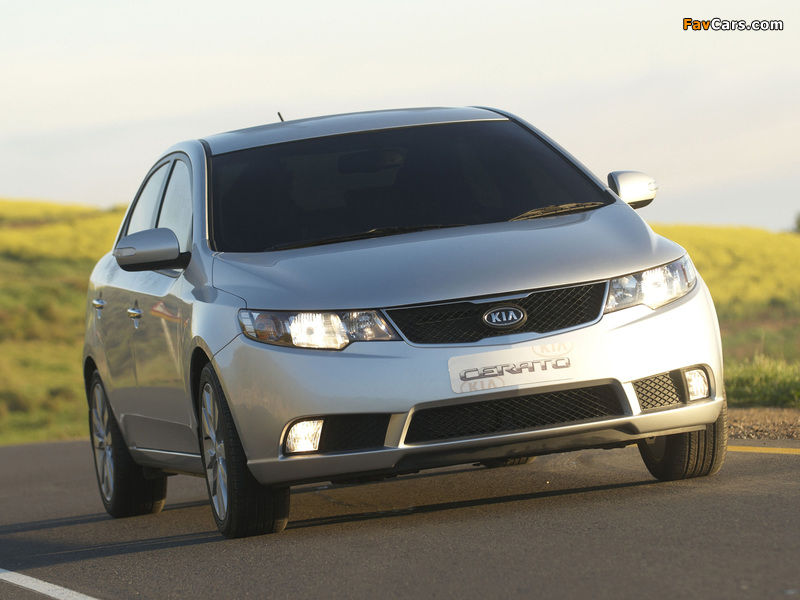 Kia Cerato Sedan ZA-spec (TD) 2009–13 images (800 x 600)