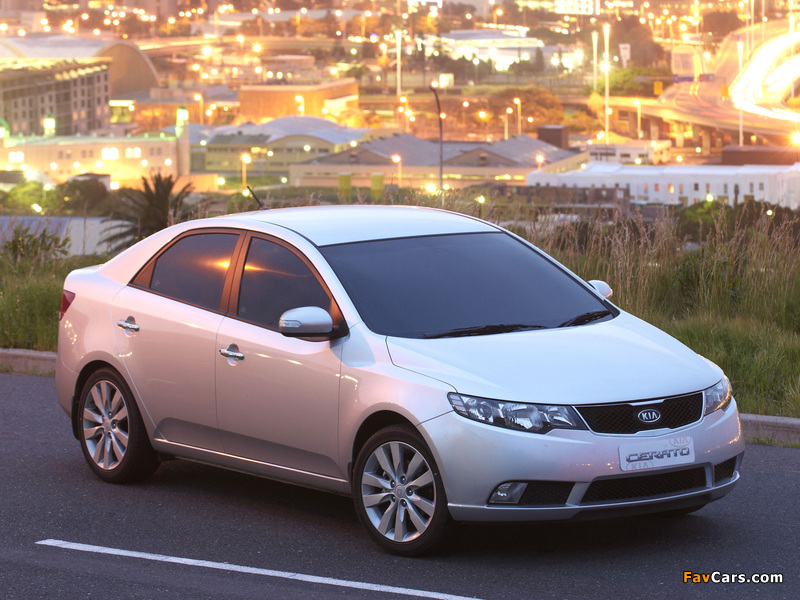 Kia Cerato Sedan ZA-spec (TD) 2009–13 images (800 x 600)