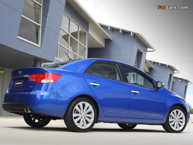 Kia Cerato Sedan AU-spec (TD) 2009–13 images (640 x 480)