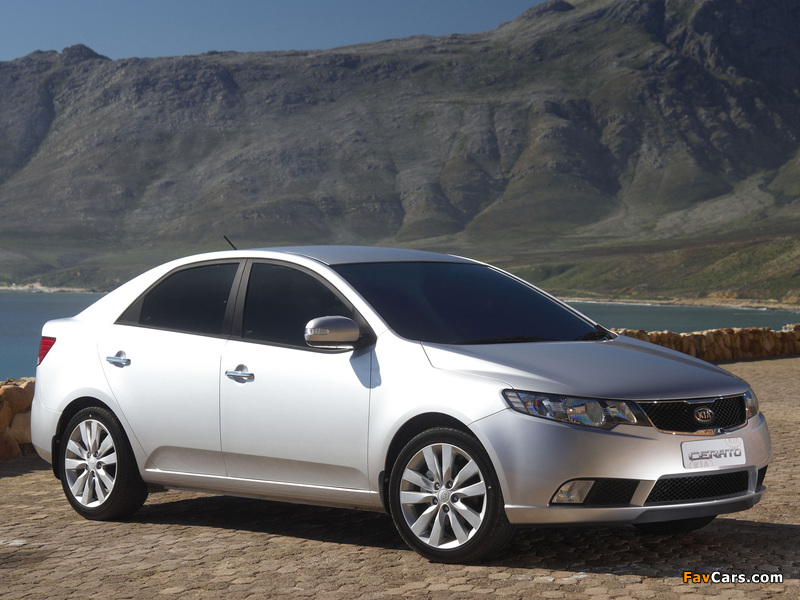 Kia Cerato Sedan ZA-spec (TD) 2009–13 photos (800 x 600)