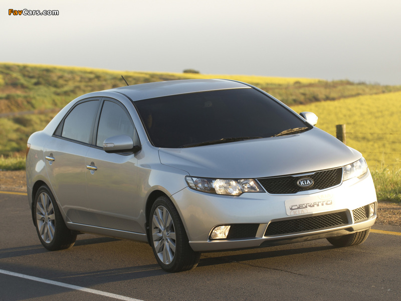 Kia Cerato Sedan ZA-spec (TD) 2009–13 pictures (800 x 600)