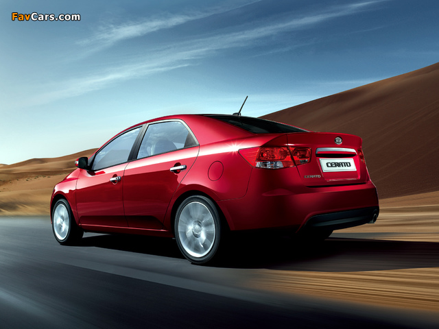 Kia Cerato Sedan (TD) 2009 pictures (640 x 480)