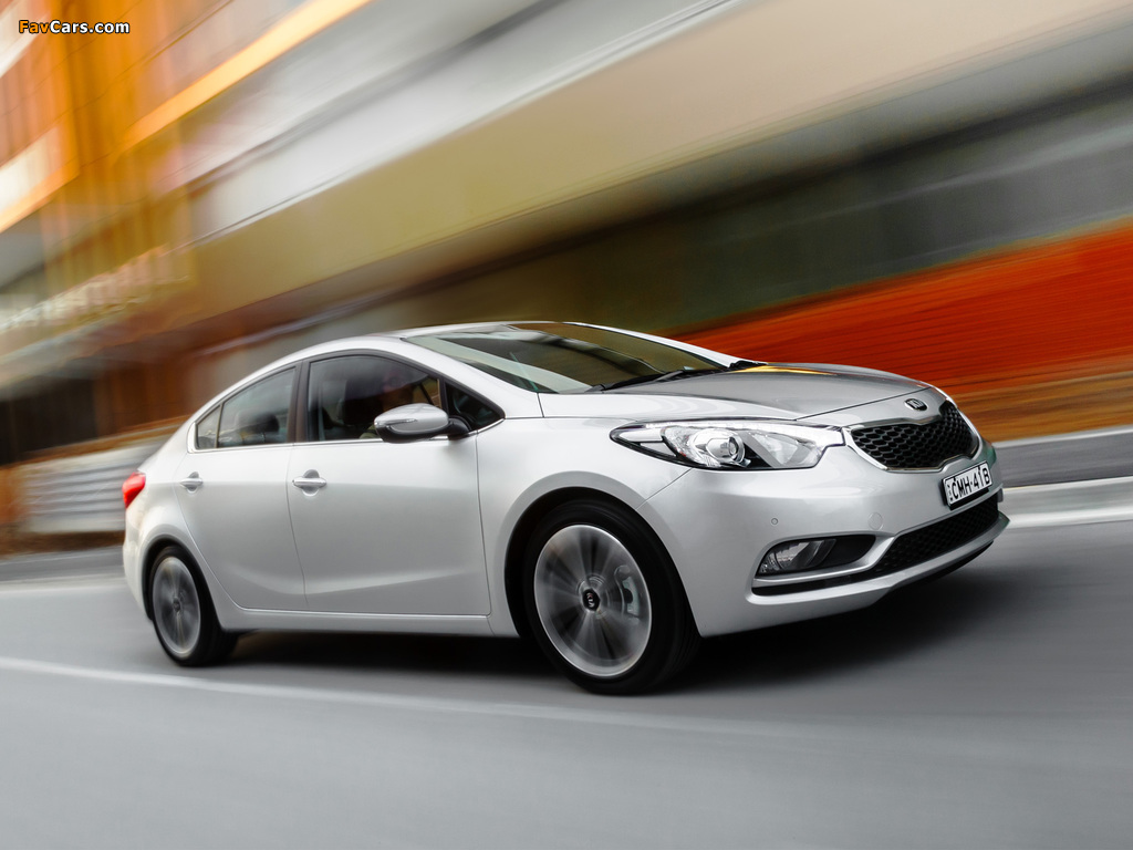 Kia Cerato Sedan AU-spec 2013 images (1024 x 768)