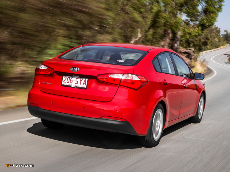 Kia Cerato Sedan AU-spec 2013 images (800 x 600)