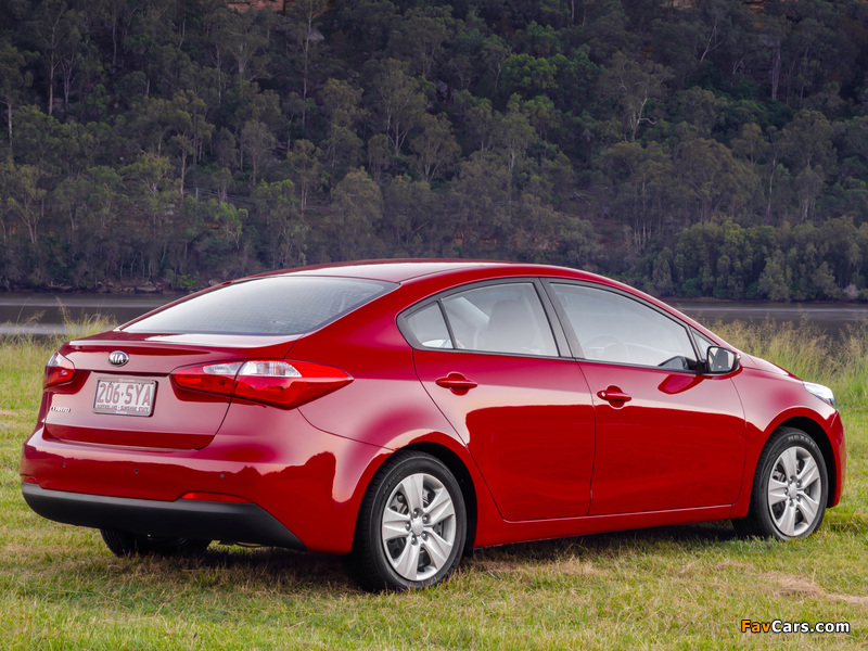 Kia Cerato Sedan AU-spec 2013 photos (800 x 600)