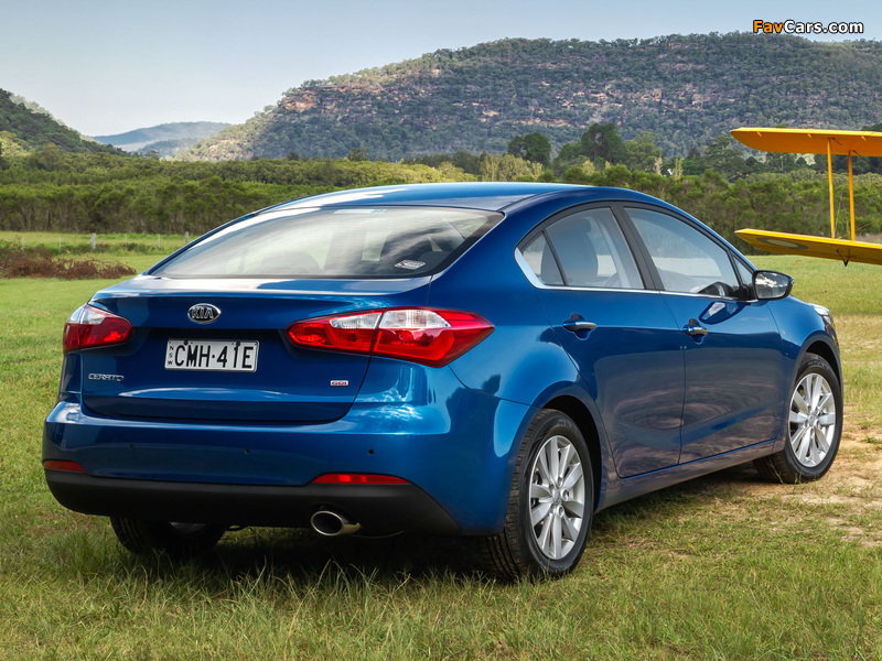 Kia Cerato Sedan AU-spec 2013 pictures (800 x 600)