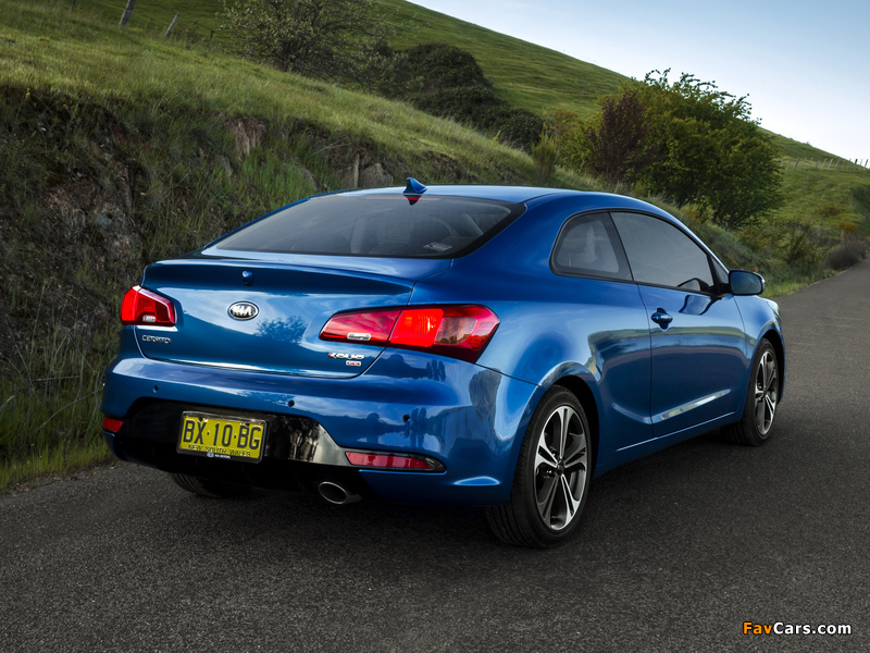 Kia Cerato Koup AU-spec 2013 wallpapers (800 x 600)