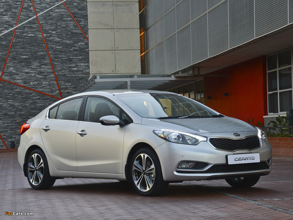 Kia Cerato Sedan ZA-spec 2013 wallpapers (1024 x 768)