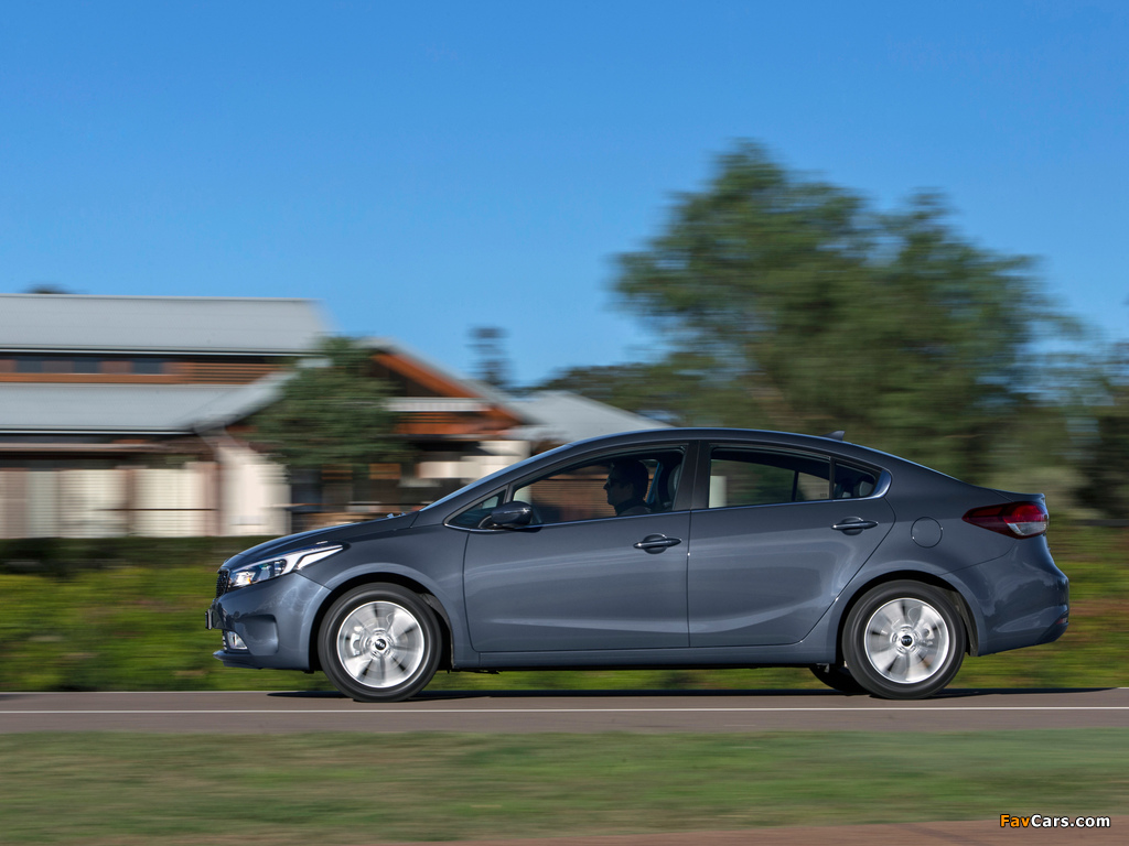 Kia Cerato Sedan AU-spec 2016 photos (1024 x 768)