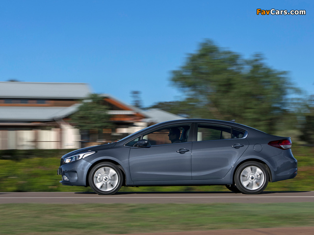 Kia Cerato Sedan AU-spec 2016 photos (640 x 480)