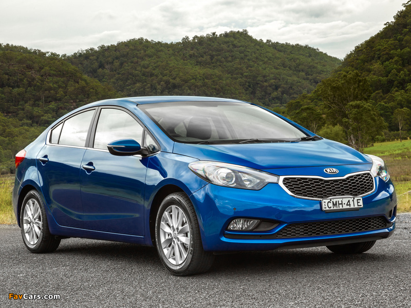 Photos of Kia Cerato Sedan AU-spec 2013 (800 x 600)