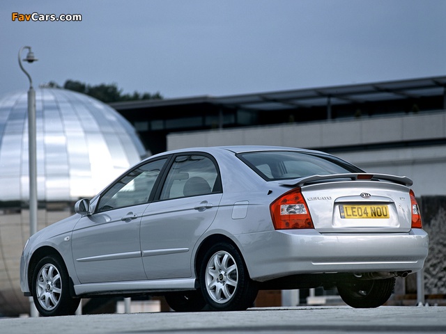 Pictures of Kia Cerato Sedan UK-spec (LD) 2004–07 (640 x 480)